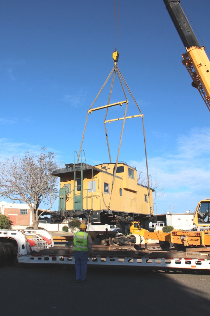 Photo of Caboose 210 Move