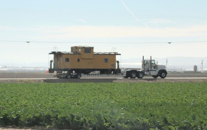 Photo of Caboose 210 Move