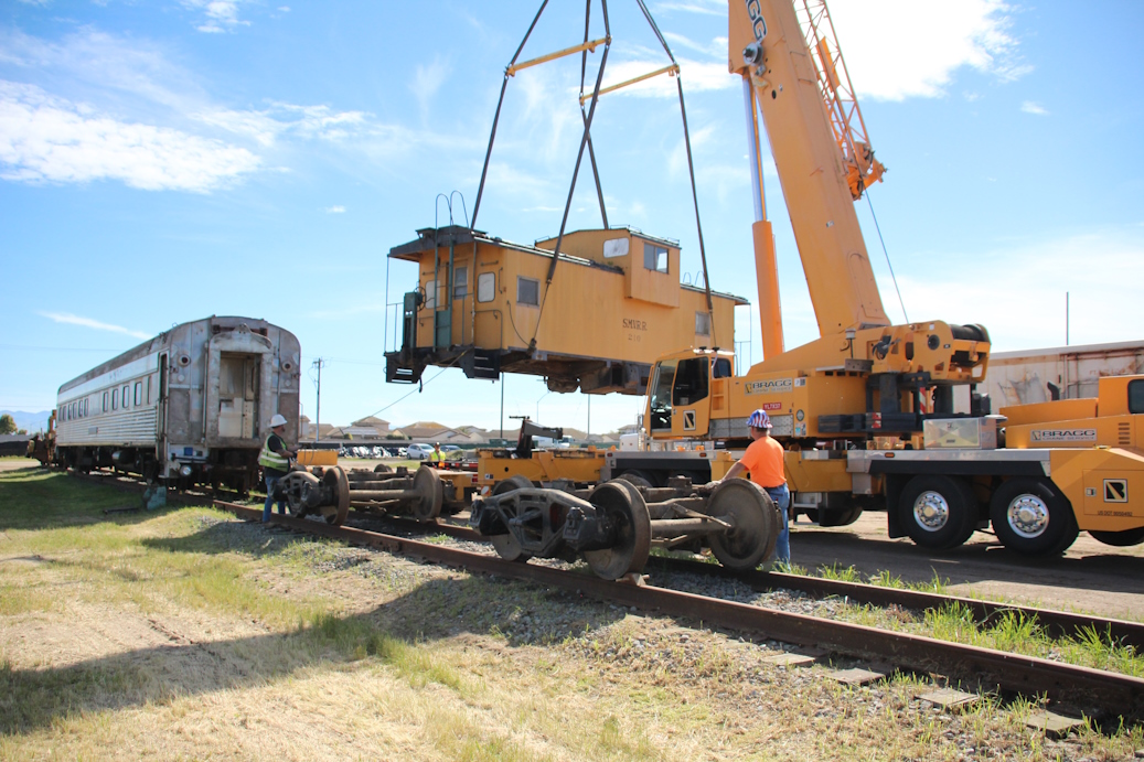Photo of Caboose 210 Move